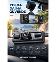 Çift Kameralı 1080P Full HD Araç Kayıt Kamerası