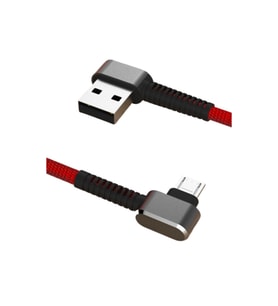 S73 Micro Usb Kablo 1m 2.1a - Kırmızı
