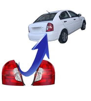 Hyundai Accent Era Sağ Sol Arka Stop Lambası Takımı 2006--2012