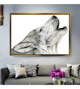 Altın Çerçeveli dekoratif tablo a178 (Gold)