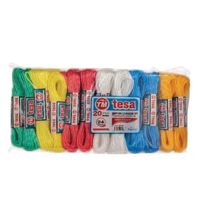 Temsan 20 Metre Naylon Çamaşır İpi 24'lü