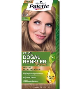 Palette Natural 8.0 Bal Köpüğü Kalıcı Saç Boyası