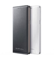 Galaxy Grand Prime ile Uyumlu Kılıf Flip Wallet Beyaz EF-WG530BWSEGWW