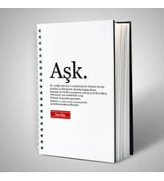 Aşk Nedir İsme Özel Sevgili Defteri