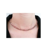 Rodonit Kolye 4 Mm Faset Kesim