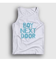 Presmono Unisex Beyaz Logo K Pop Boynextdoor Atlet 490889tt (Beyaz)
