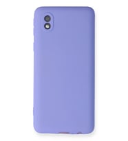 Newface Samsung Galaxy A01 Core Kılıf First Silikon - Lila