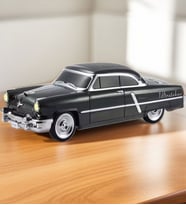 Ultratekno 1952 Lincoln Capri Model Retro Araba Bluetooth Hoparlör Fm Radyo USB Tf Aux Destekli Speaker (Siyah)