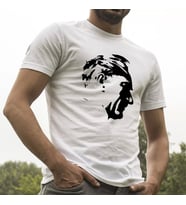 Atatürk Silüet Beyaz Tişört