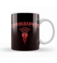 Sonographer Ultrasound Sonography Echography Hospital Doctor Kupa Bardak Porselen