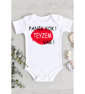 Teyze Panik Yok Teyzem Var Organik Baskı Zıbın Body