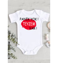 Teyze Panik Yok Teyzem Var Organik Baskı Zıbın Body
