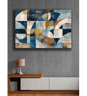Koç stüdyo Modern tasarım kanvas tablo 50x70 (Çok Renkli)