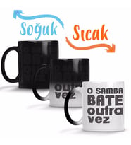 O Samba Bate Outra Vez Sihirli Kupa Bardak Porselen