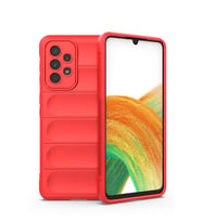 Newface Samsung Galaxy A33 5G Kılıf Optimum Silikon - Kırmızı