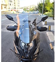 MOTOCAM CF Moto 700 MT Ön Cam 2023-2026 Model 56cm Şeffaf Renkli 4mm
