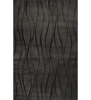 Eliana Home Baskılı, Yıkanabilir Kaymaz Taban Salon Halısı LNA0488 100x150 cm (Siyah)
