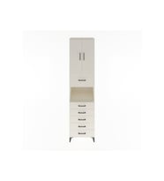 Hyperion Dolap 3 Raflı 6 Çekmeceli 2 Kapaklı 60x44x243 Aytaşı-Aytaşı