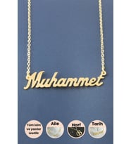 Muhammet İsimli Kolye