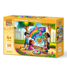 Art Çocuk Minik Ressamlar 50 Parça Puzzle