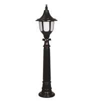 AVONNI BSU-68190-BSY-B Siyah Boyalı Dış Mekan Aydınlatma E27 ABS Polikarbon Cam 24cm