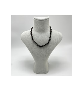 SERTİFİKALI BEBEK KEHRİBAR KOLYE  FOSİLLİ  35-38 CM