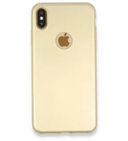 Durukar® iPhone XS Max Kılıf First Silikon - Gold