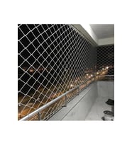2,50 X 11 m Çocuk Güvenlik Filesi Kalınlık 3 mm Balkon Güvenlik Filesi Kedi Güvenlik Filesi File (Çok Renkli)
