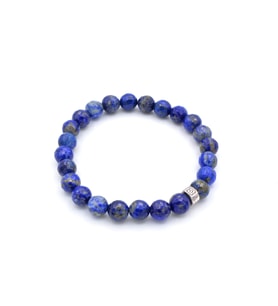 DOĞAL FASET KESİM LAPİS LAZULİ BİLEKLİK 1.KALİTE