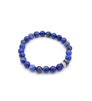 DOĞAL FASET KESİM LAPİS LAZULİ BİLEKLİK 1.KALİTE