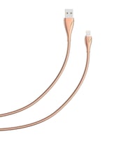 Zore LS28 Lightning Hızlı Şarj 1 Metre Paslanmaz Çelik Tel Usb Data Kablo