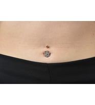 çelikoğlu kuyumculuk 14 ayar altın göbek piercingi 2,79 gr