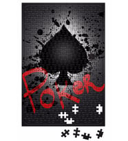 Poker Splatter Puzzle 240 Parça Yapboz