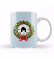 Christmas All Star Overwatch Mei Wreath Kupa Bardak Porselen