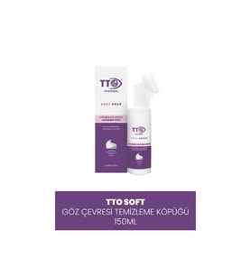 Tto SOFT GÖZ ÇEVRESİ TEMİZLEME KÖPÜĞÜ 150 ML (Aplikatörlü)