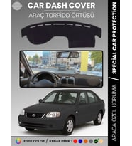 HYUNDAİ ACCENT ADMİRE-MİLENİUM (2000-2005) Torpido Örtüsü Kaymaz Tam Uyum Çatlamayı Önler
