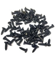 Siyah 1000 Adet Klips Vidası 2,2x6,5 mm YHB - Konik Başlı Kutu, Sandık, Ayak, Askı, Mini Vida