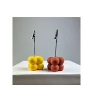 Bubble Not Tutucu 2'li Set ( Sarı- Meşe )