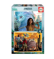 Educa Çocuk Puzzle 2X48 Parça Raya&The Last Dragon 18882