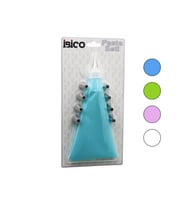 11PCS PASTA SETİ - RENKLİ   1-KREMA TORBASI - 9-METAL SIKMA UÇLARI - 1-UÇ TUTUCU ADAPTÖR (5343)