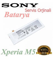 Sony Xperia M5 Batarya - Servis ürünü - E5633 E5643 E5663 E5603 E5606 E5653