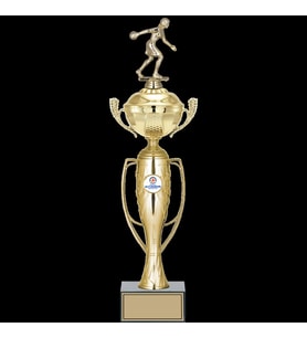 ODAK KUPA - Figürlü Kupalar - Bowling Kadın Figürlü Kupalar FG-072 C - 47 cm