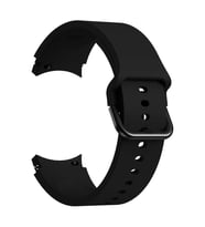 Microsonic Samsung Galaxy Watch 5 Pro 45mm Kordon Solid Silicone Band Siyah