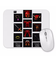 Knight Set Tibia Knight set Mouse Pad