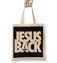 Jesus is Coming Back Bez Çanta Uzun Saplı