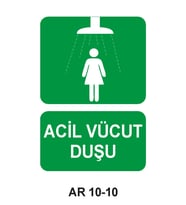 İŞ GÜVENLİĞİ UYARI LEVHASI 1 ADET PVC 21 X 29CM