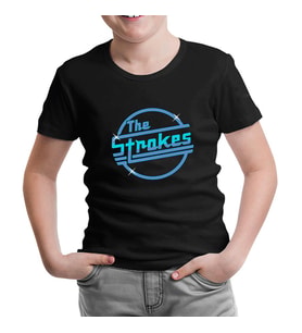 The Strokes - Logo Siyah Çocuk Tshirt