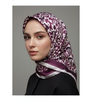 Trend Dijital Baskı Batik Desenli Royan Eşarp Desen 3 Renk 8