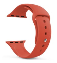 Akıllı Saat Silikon Kordon 42/44 Mm Turuncu