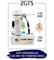 Zgts Blue Line Dermaroller 2.00mm Titanyum 192 Iğneli Derma Roller